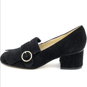 Marc Fisher Mabel Black Suede Pump Sz 7.5